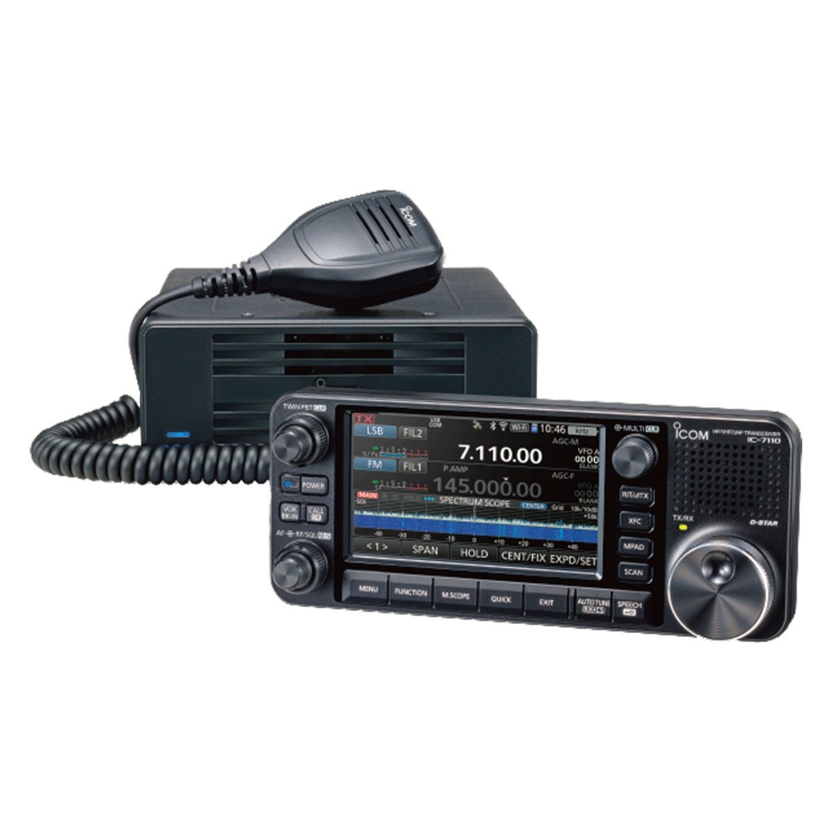 Icom IC-7110 #13 HF/50/70/144/430, HM-232, OPC-2095