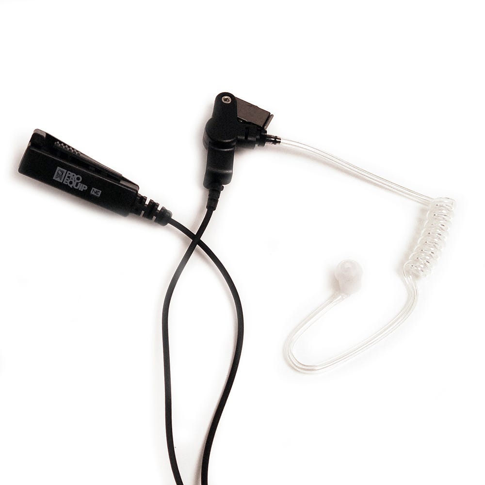 ProEquip PRO-P280 K 2-wire Bullerdämpande mik/PTT med Luftslang