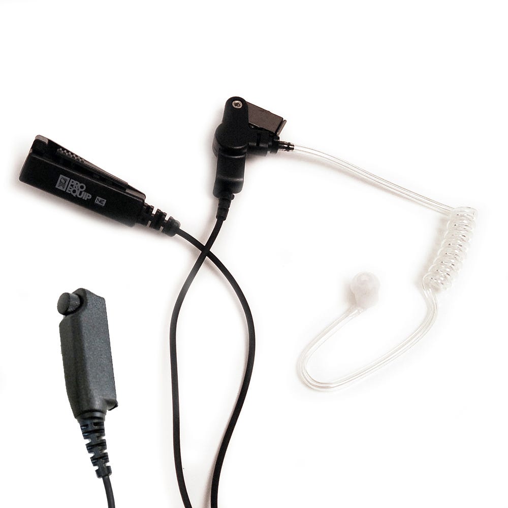 ProEquip PRO-P280 STP 2-wire Bullerdämpande mik/PTT med Luftslang