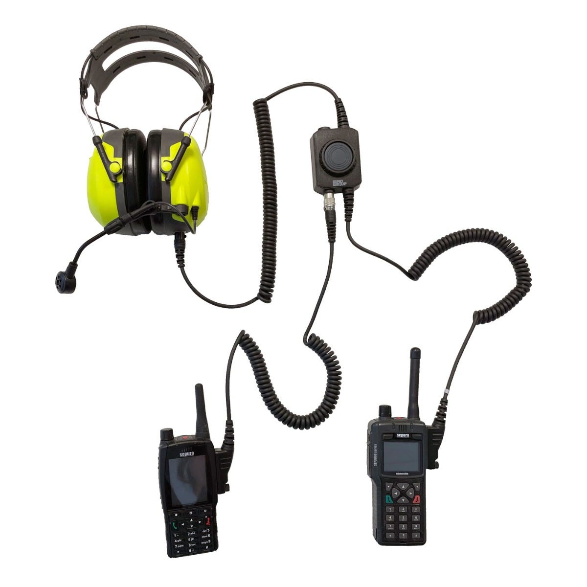 ProEquip PRO-2x PTT Box stereo - FLX2 -110, STP/SC20 cable + H6 conn.