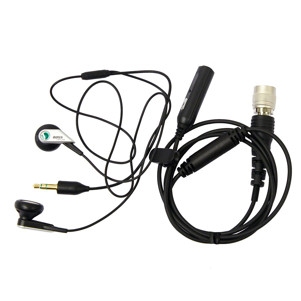 ProEquip StereoHeadset, telefontyp, standard öronmussla, svart