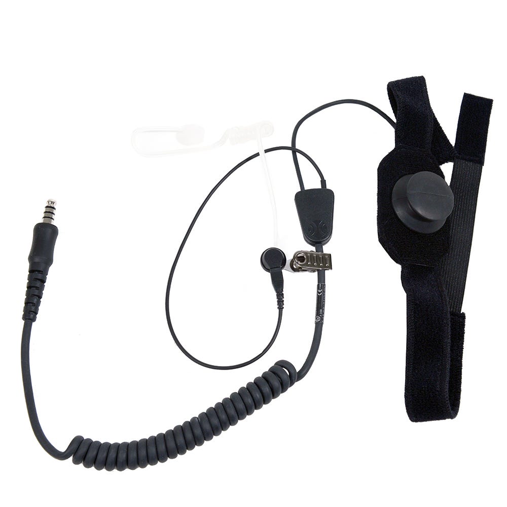 Sepura STP8X Strupmikrofon, öronmussla (till STP8X-monofon eller PTT)