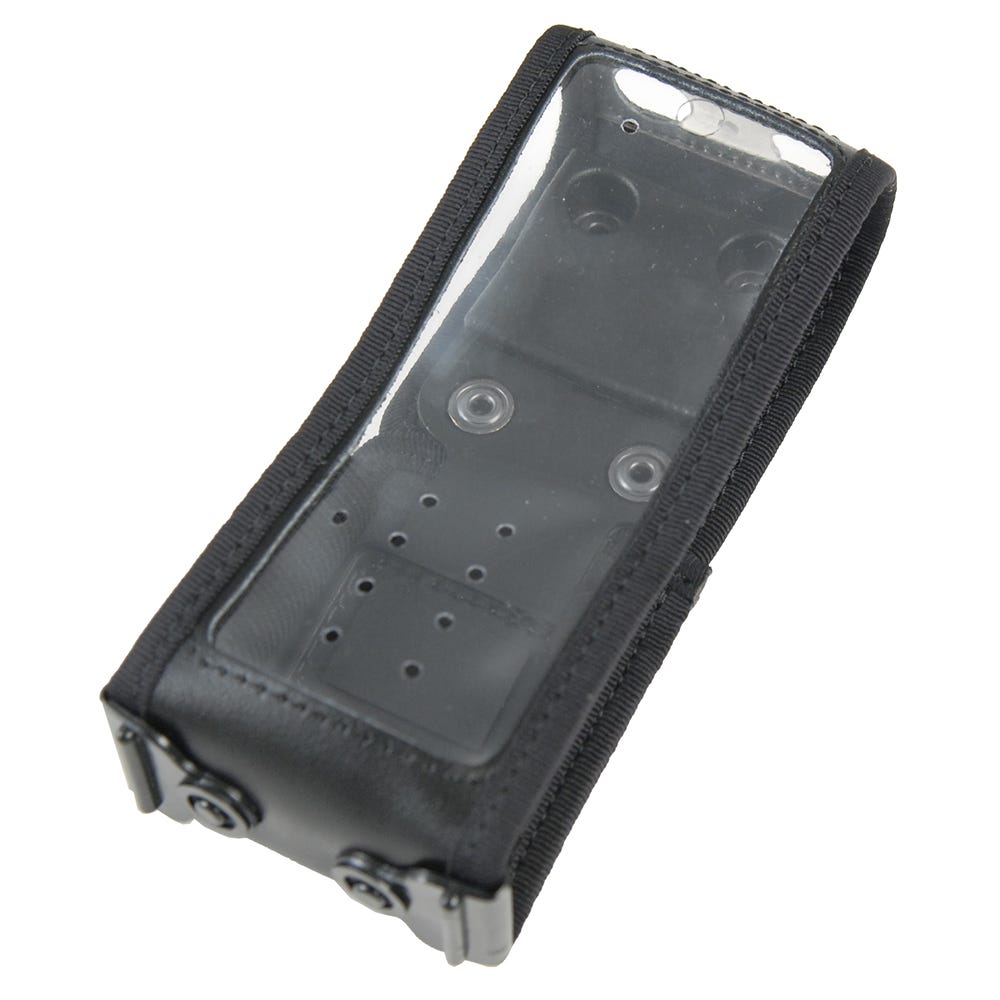 Sepura SC20 Lättviktsväska i läder med metallklips