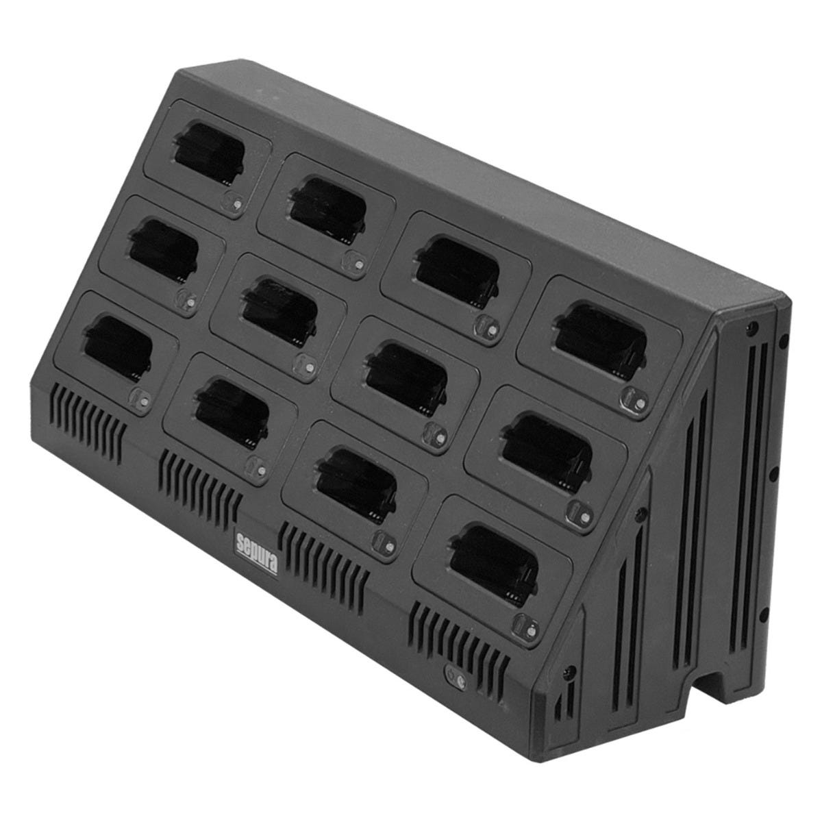 Sepura 12-facksladdare för STP/SC2x batterier