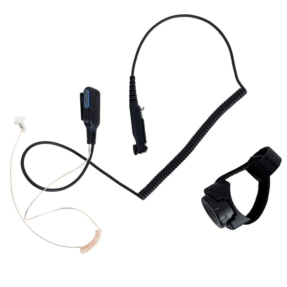 ProEquip PRO-P195 diskret headset inkl trådlös PTT för Sepura