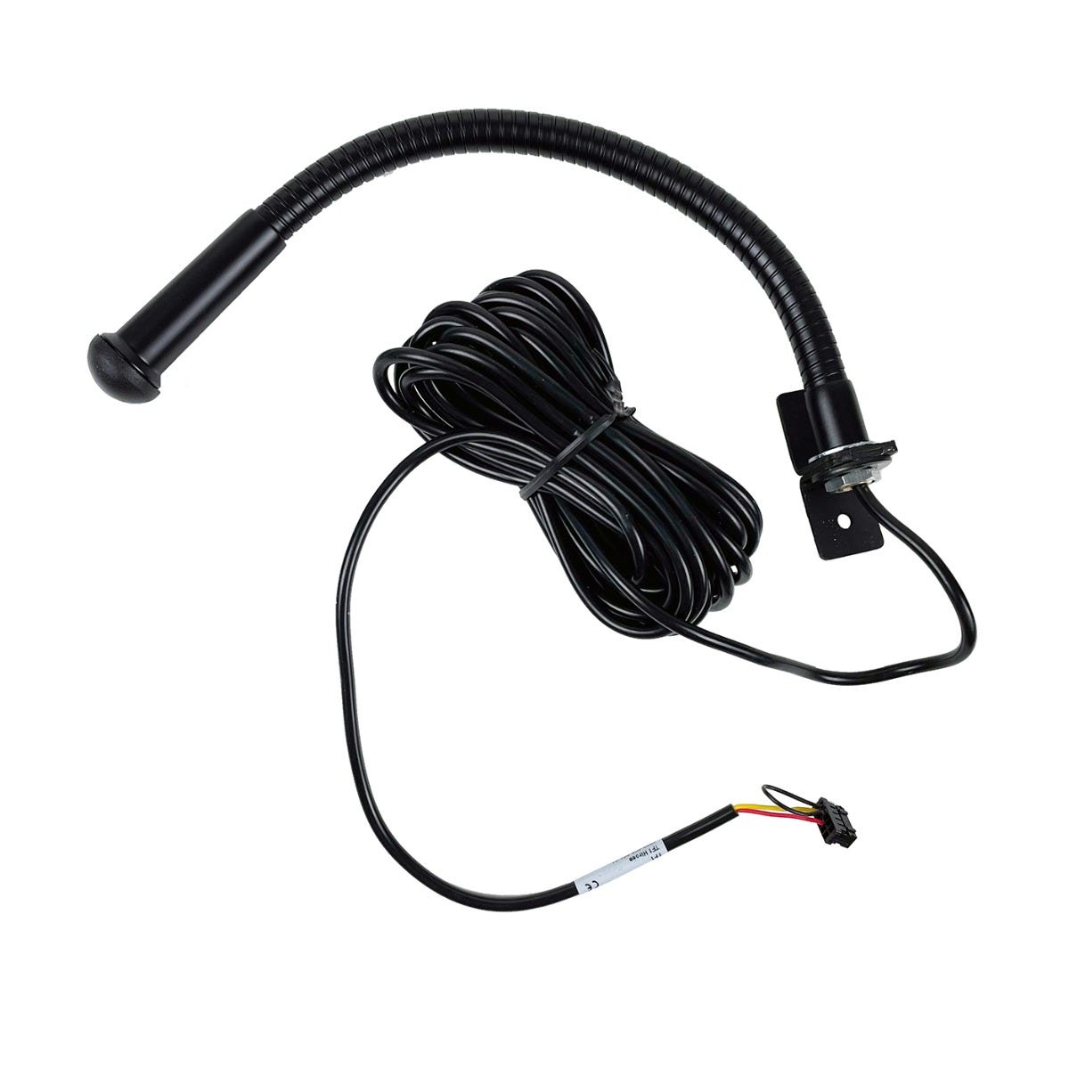 PTT Stalk 5m kabel med robust knapp, Hirose