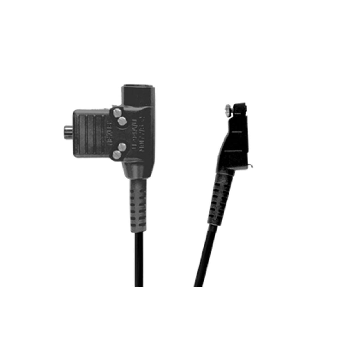 Sepura Motorcycle Headset Cable with Nexus-in-line PTT