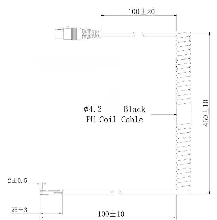 ProEquip kabel för miniXLR