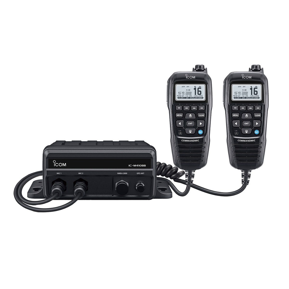 Icom IC-M410BB Marin VHF inkl HM-195GB