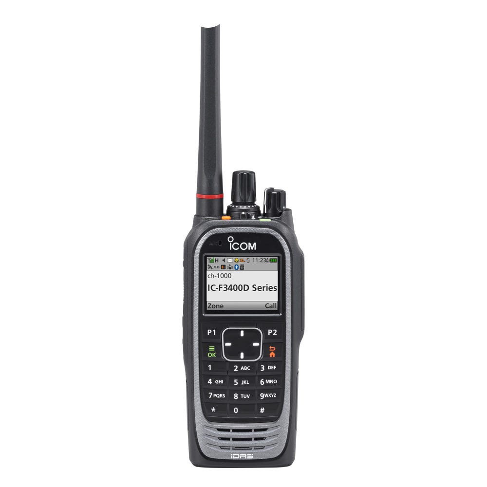 Icom IC-F3400DT Bärbar Radio VHF IDAS/Analog med BP-303
