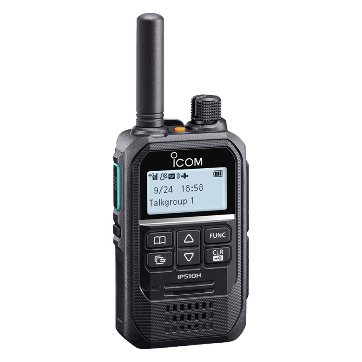 Icom IP510H bärbar hybridradio med monterat SIM