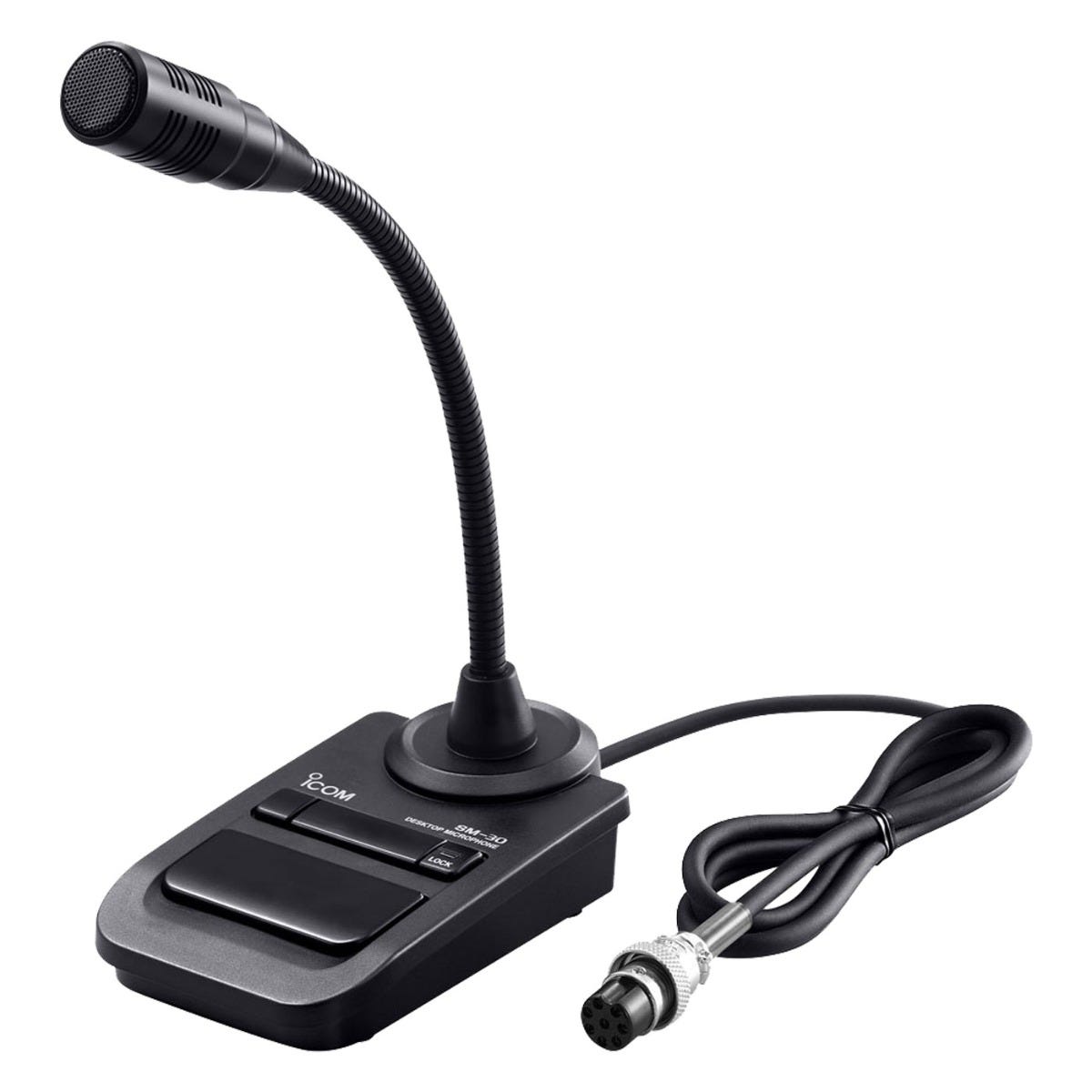 Icom SM-30 #02 Bordsmikrofon modifierad för IC-F5400/6400