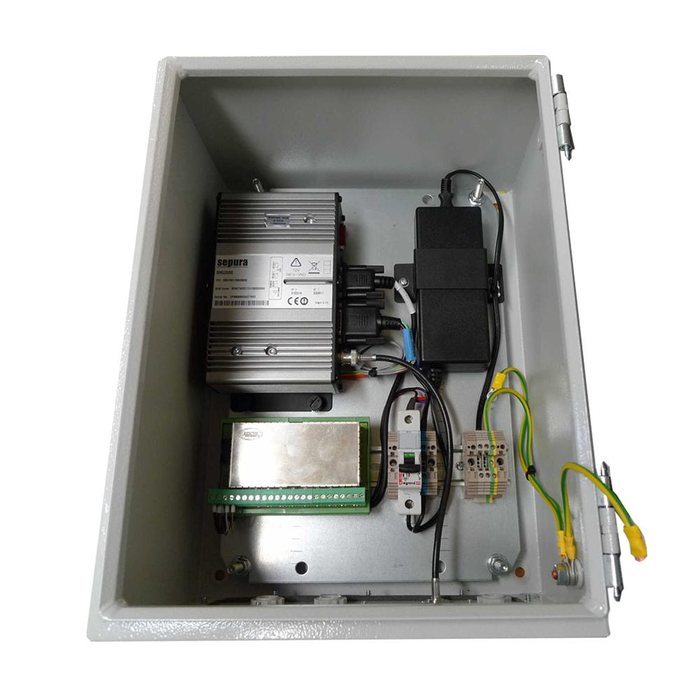 SoftEquip T8 (8 portar) Reläenhet Tetra, Väggmontage