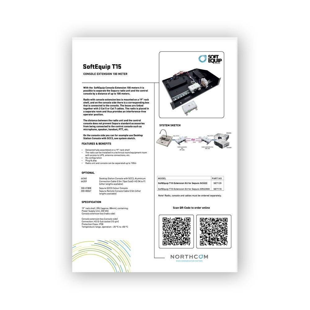 SoftEquip T15 Produktblad