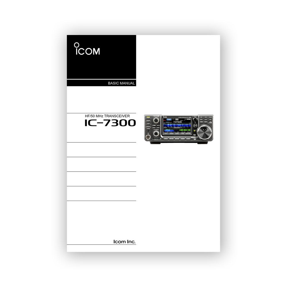 Icom IC-7300 Basic Manual