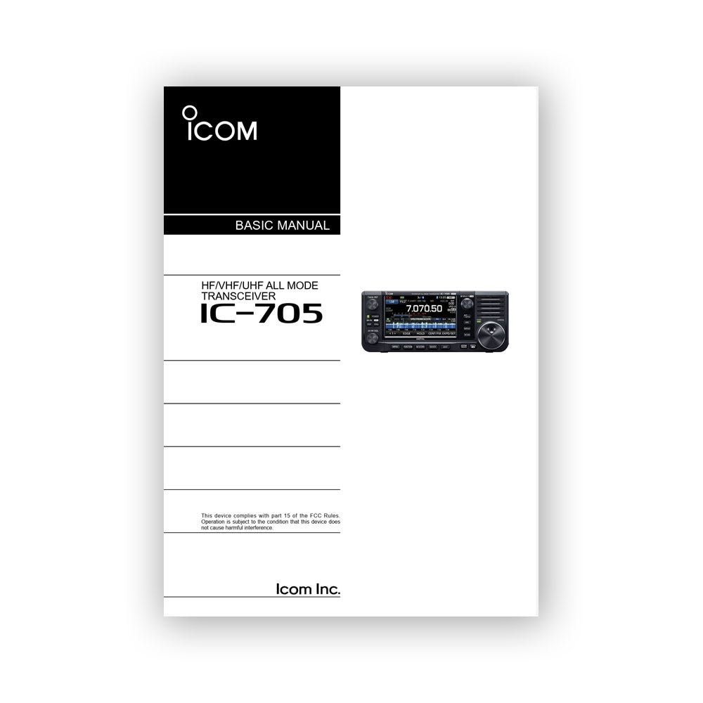 Icom IC-705 Basic Manual
