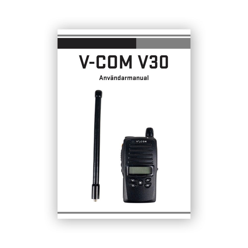 V-COM V30 Manual