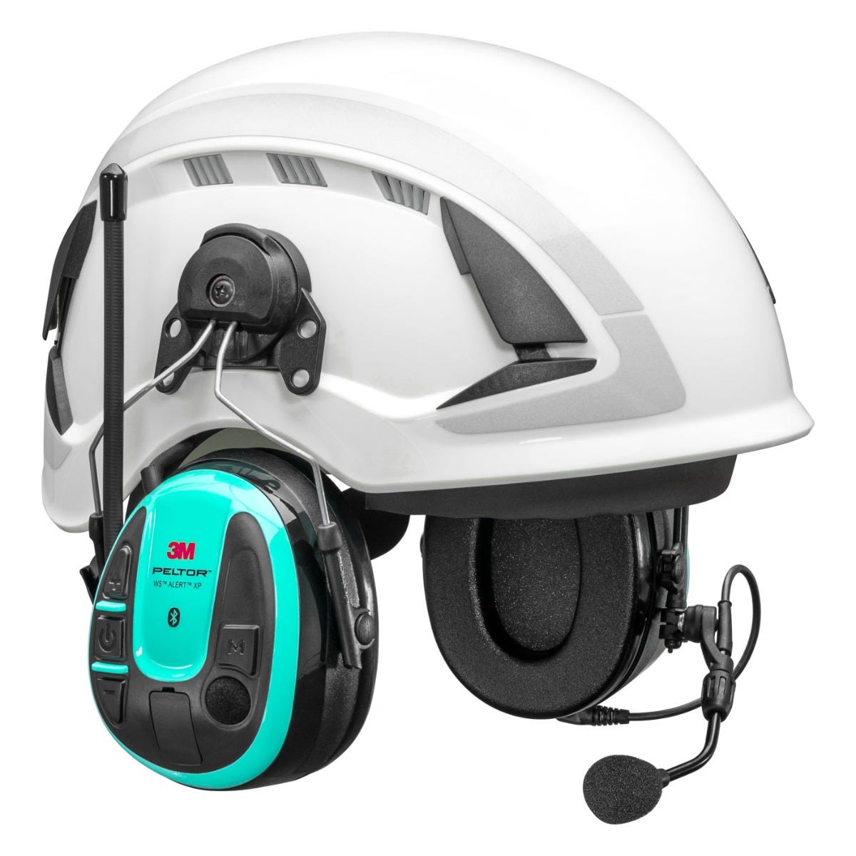 3M PELTOR WS ALERT XP+, Hjälmfäste