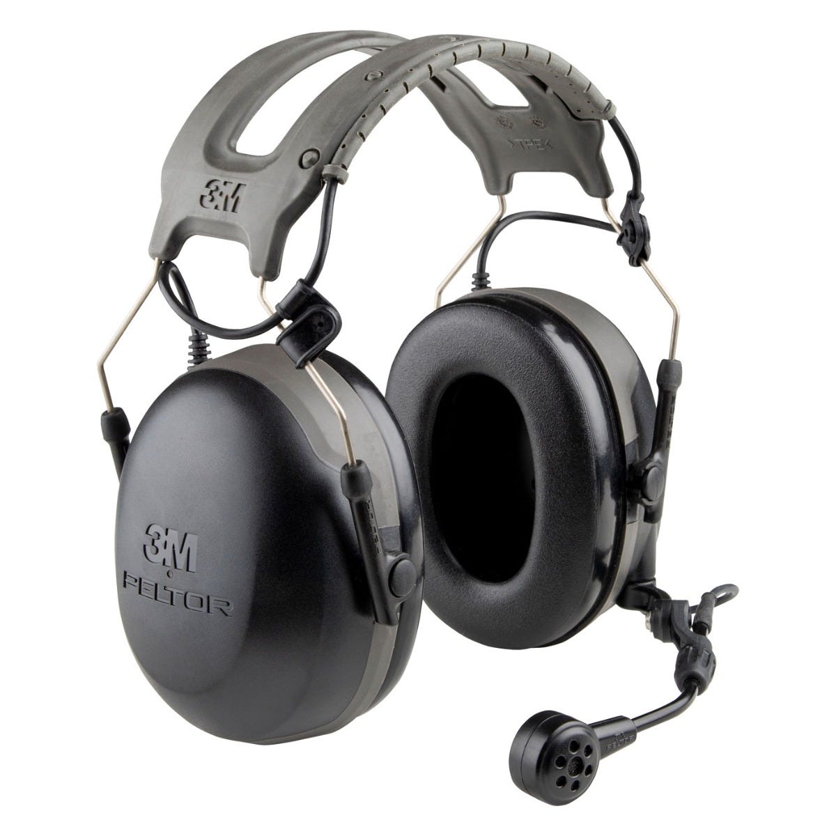3M PELTOR CH-3 FLX2 Headset, Hjässbygel, Svart