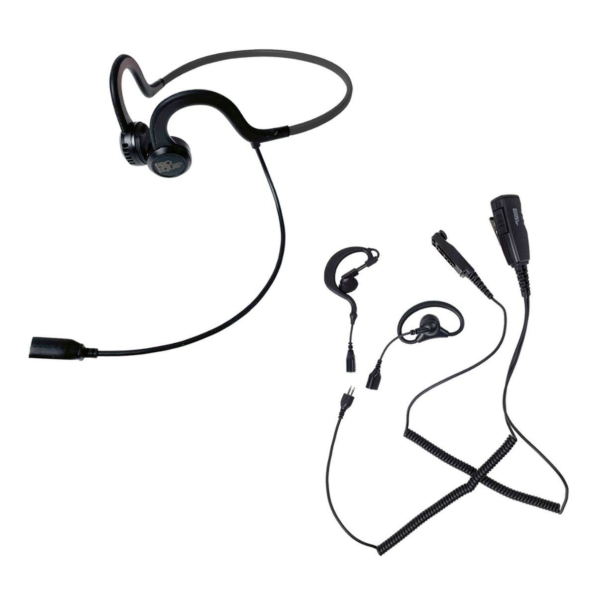 ProEquip PRO-BS5 + PRO-U680 Headset med Skallbenshögtalare