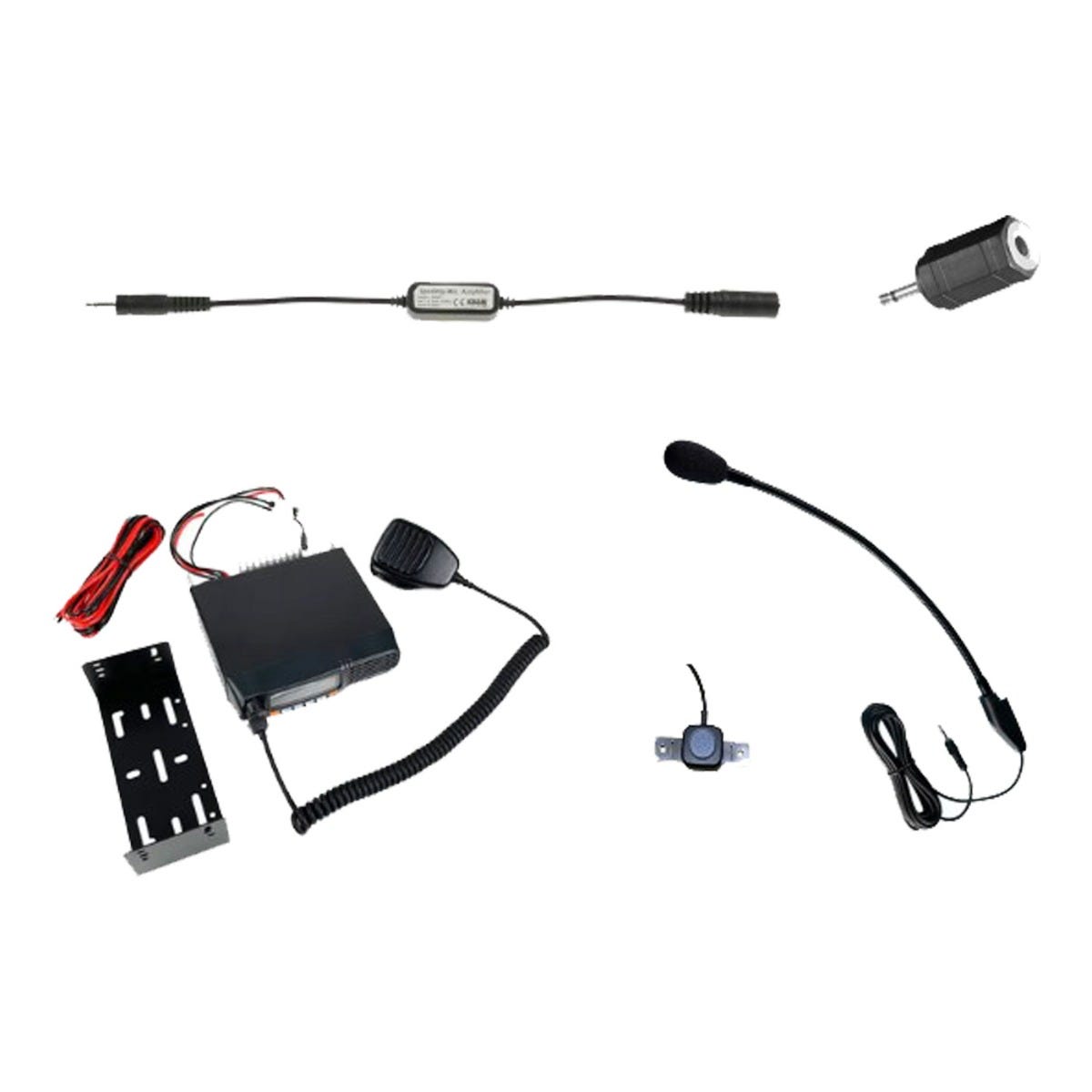 V-com M80 radio + handsfree kit Procom mic