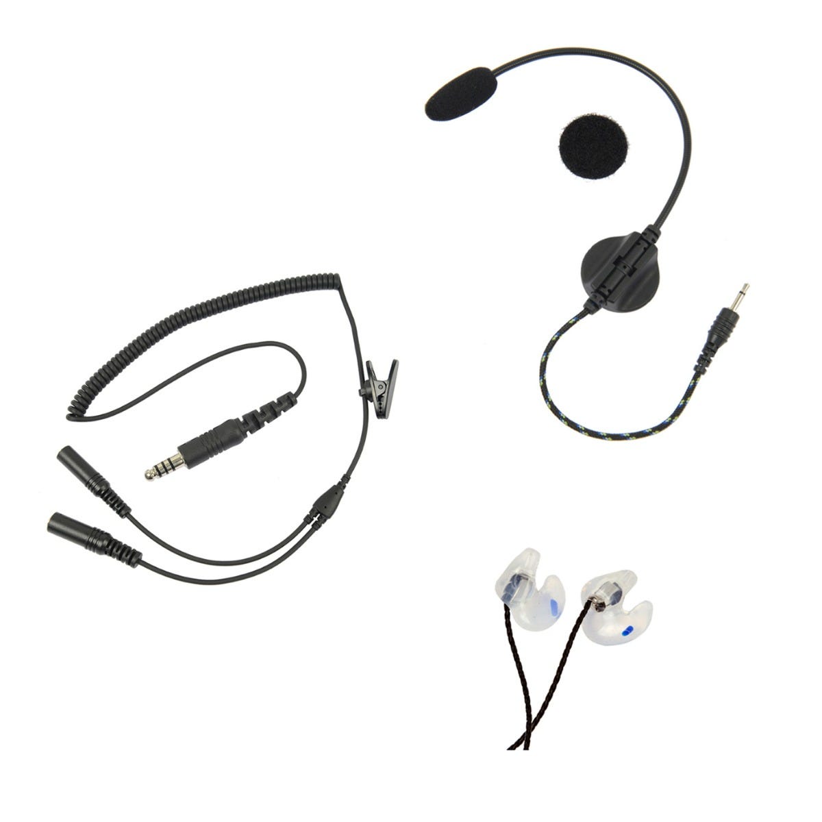 Icom Racing - Hjälmkit med silikonproppar