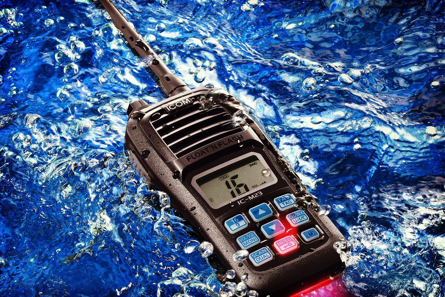 IC-M23 - ny marinradio från Icom IC-M23 - ny marinradio från Icom
