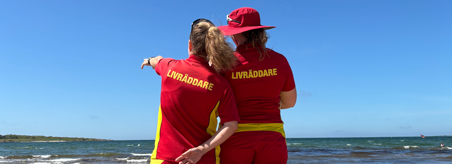 På besök hos Livräddarna i Tylösand
