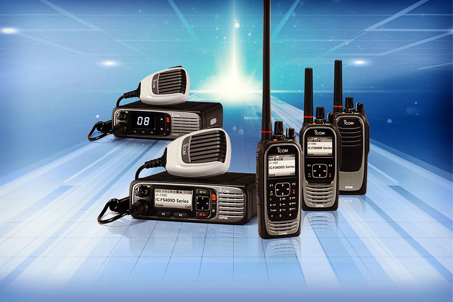 Ny IDAS-serie från Icom! Ny IDAS-serie från Icom!