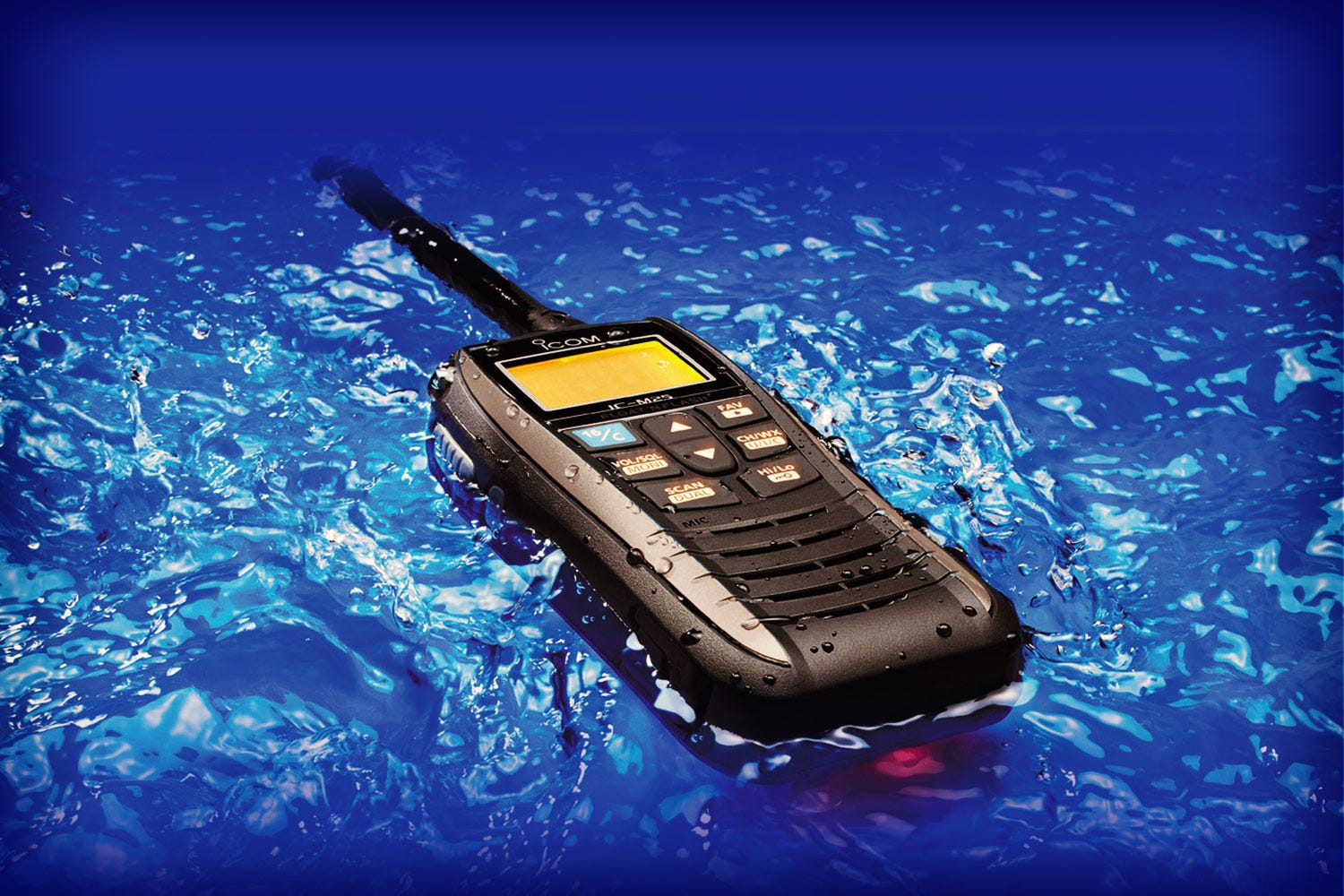 Icom IC-M25 - Ny marinradio från Icom! Icom IC-M25 - Ny marinradio från Icom!